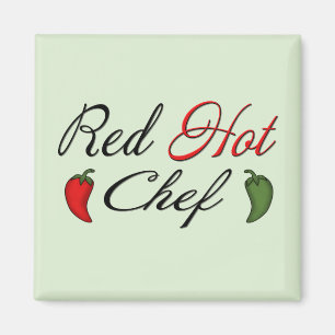Red Hett Chef Magnet