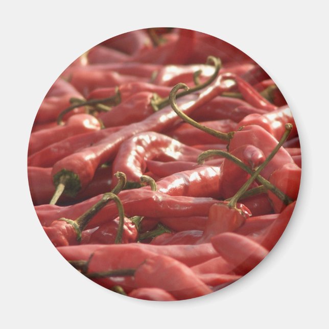 Red hett Chili magnet (Framsidan)