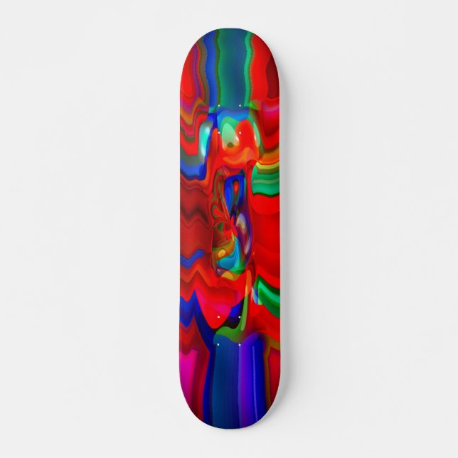 Red Hett Chili Skateboard Bräda 20,5 Cm (Framsida)