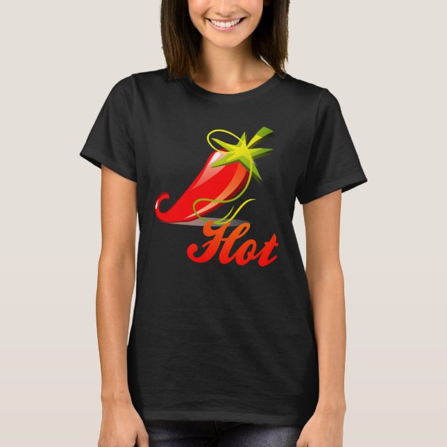Red Hett Chili T Shirt (Framsida)
