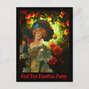 Red Hett Garden Party Vykort