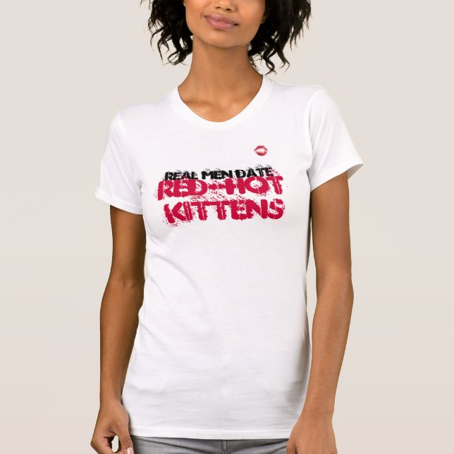 Red-Hett Kittens Tank-top T-shirt (Framsida)