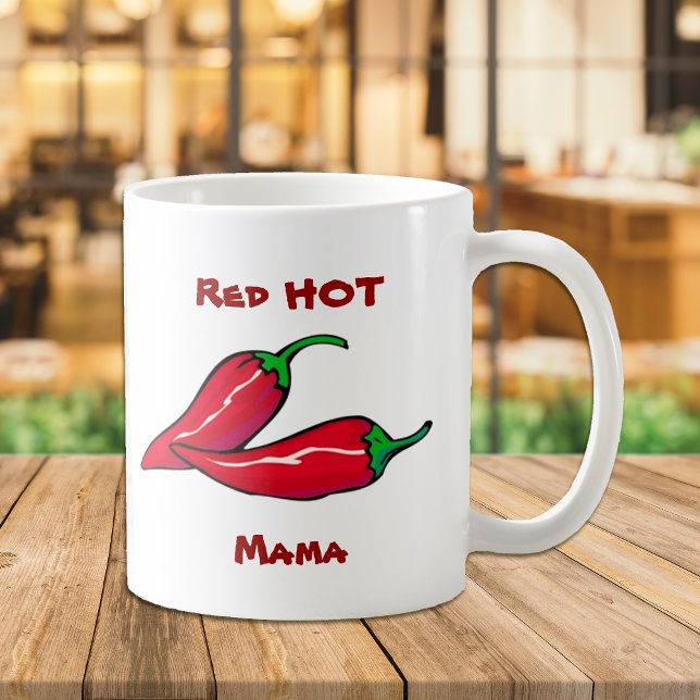 Red Hett Mamma Mugg (Skapare uppladdad)