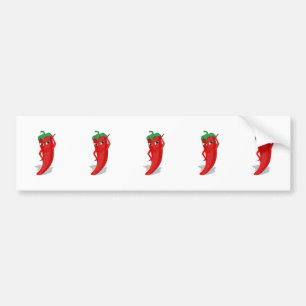 Red Hett Pepper Diva Bildekal
