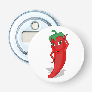 Red Hett Pepper Diva Flasköppnare