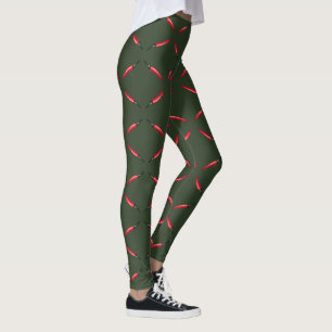 Red hett Peppers Leggings