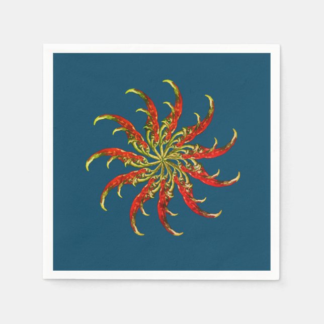 Red Hett Peppers Pappersservett (Framsidan)