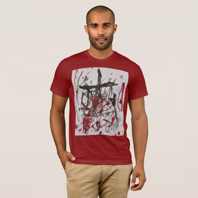 Red hett shirt t (Hel framsida)