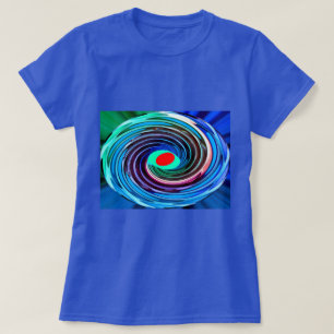Red hett spot art mode t shirt