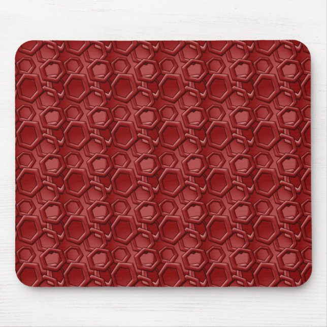 Red Hexagons Musmatta (Framsidan)