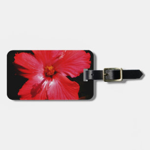 Red Hibiscus Bagagebricka