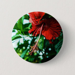 Red Hibiscus Flower Knapp