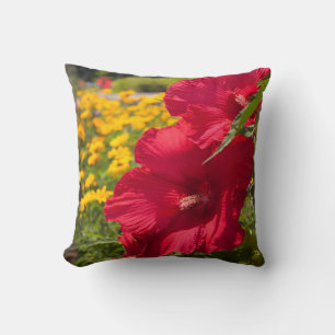 Red Hibiscus Kudde