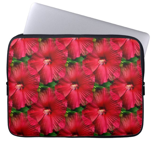 Red Hibiscus...... Laptop Fodral (Framsidan)