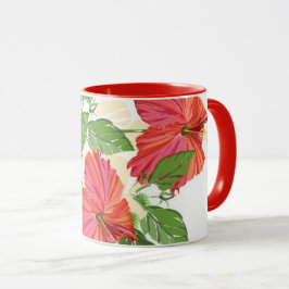 Red Hibiscus Mugg