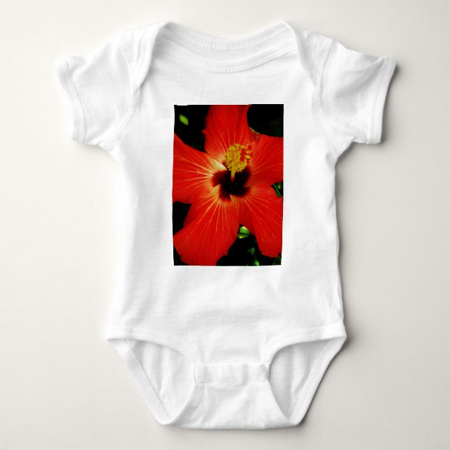 Red Hibiscus T-shirt (Framsida)