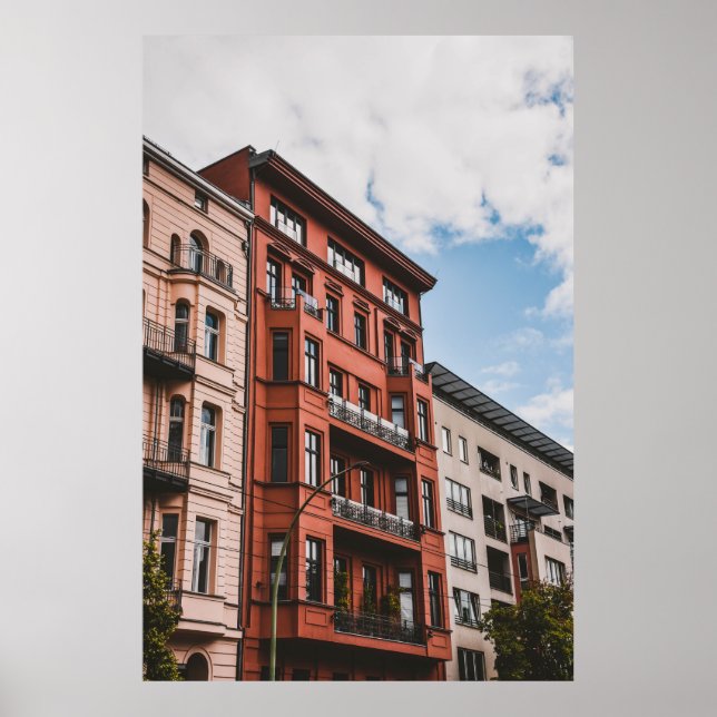 RED HIGH STIGA UPP BYGGNAD POSTER (Framsidan)