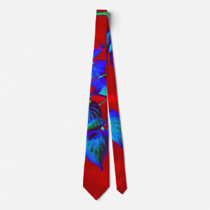 Red Himlar Blue Löv Tie Slips
