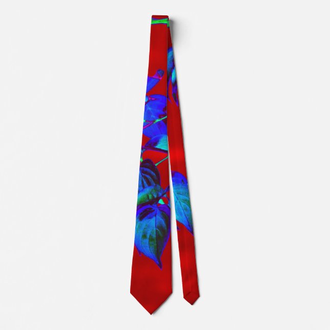 Red Himlar Blue Löv Tie Slips (Framsida)