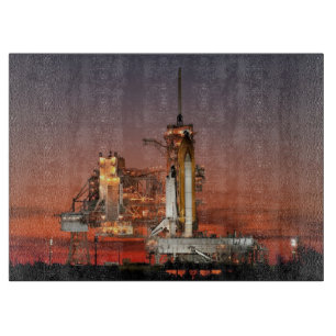 Red Himlar for Space Shuttle Atlantis Launch