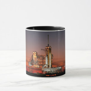 Red Himlar for Space Shuttle Atlantis Launch Mugg