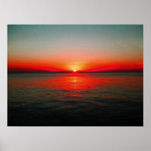 Red Himlar i natt Poster