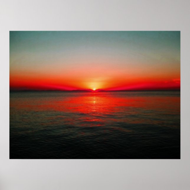 Red Himlar i natt Poster (Framsidan)