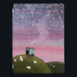 Red Himlar iPad Pro Skydd<br><div class="desc">Walter det ensamma spöket tillbringar en lugn kväll som en fårhjord som tittar på hans lilla sovande får, i sin shepherd's hut börjar en mjuk ångkolv att bli stiga upp.</div>