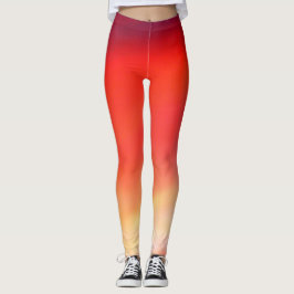 Red Himlar på natten. Leggings