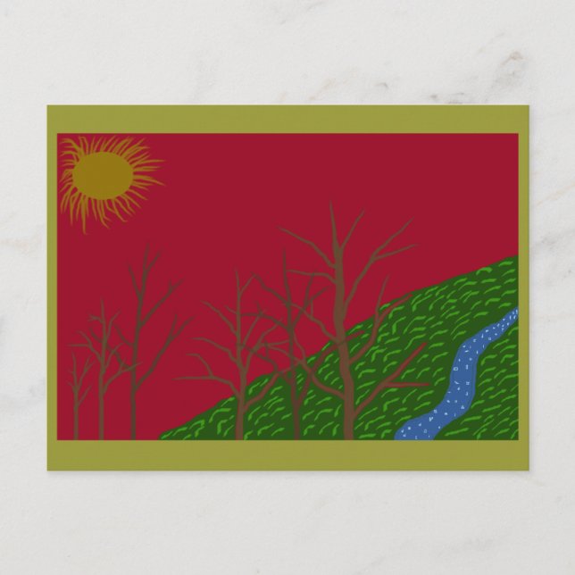 Red Himlar Vykort (Framsida)