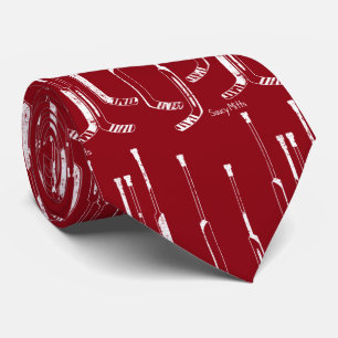 Red Hockey Goalie Sticks Slips
