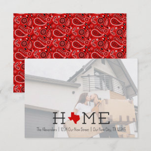 Red HOME Texas Flytta Announcement