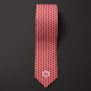 Red Honeycomb Avslappnad Slips