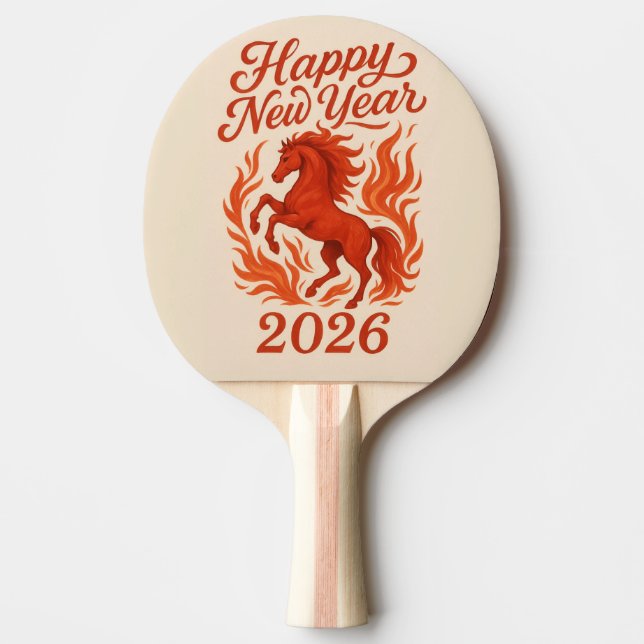 Red Horse 2026 Pingisracket (Framsidan)