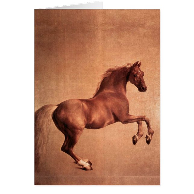 RED HORSE HÄLSNINGSKORT (Framsidan)