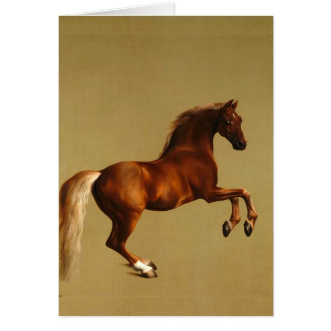 RED HORSE HÄLSNINGSKORT (Framsidan)