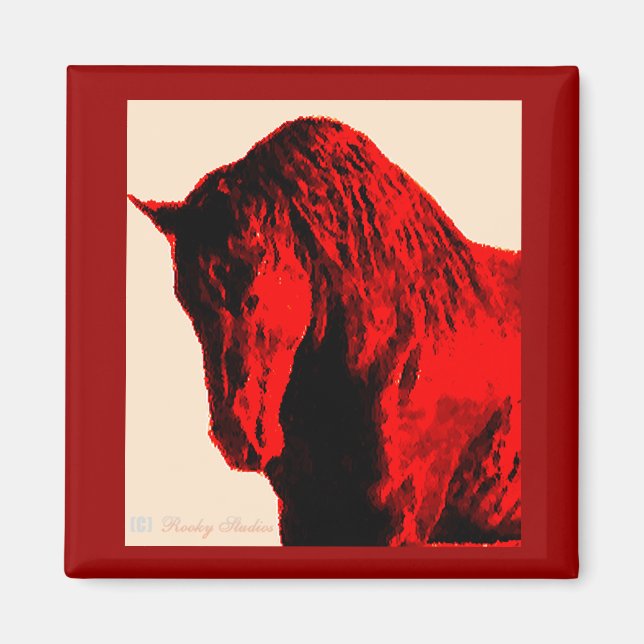Red Horse Magnet (Framsidan)