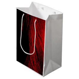 Red Horse Mane Abstrakt Gift Bag