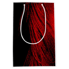 Red Horse Mane Abstrakt Gift Bag