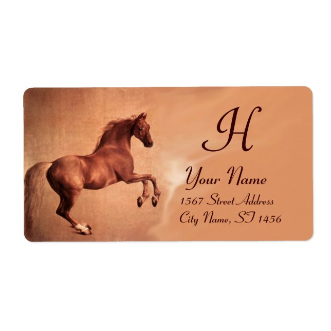 RED HORSE,rosa Fraktsedel (Framsidan)