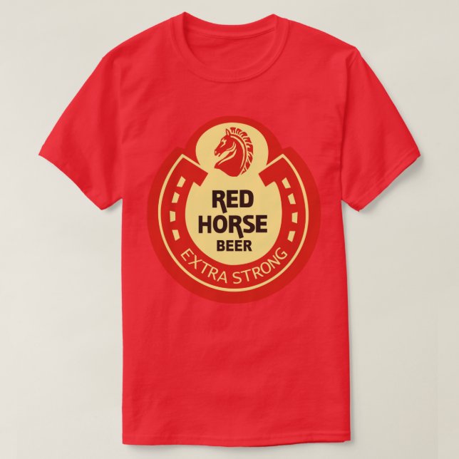 RED HORSE T SHIRT (Design framsida)