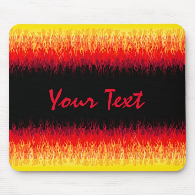 Red Hot rod Flames Musmatta (Framsidan)