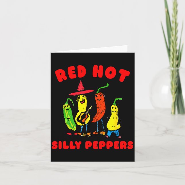 Red Hot Silly Peppers, Roliga  Kort (Framsida)