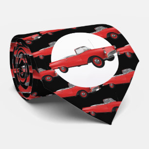 Red Hotrod 1950's Car Mönster Slips