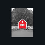 Red House Färg Pop Canvastryck<br><div class="desc">Kreativ av kanvastrycket Fotografi av Red House Selektiv färg-Färg</div>