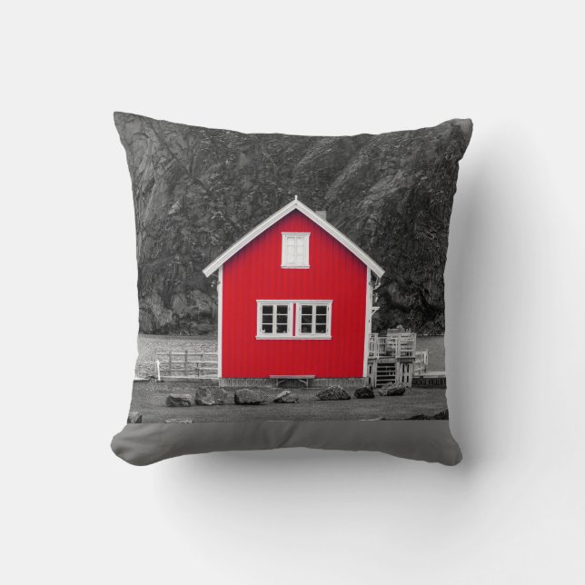 Red House Färg Pop Kudde (Framsida)