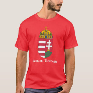 RED Hungary Jackat of Arm Nemzeti Tizenegy T-Shirt