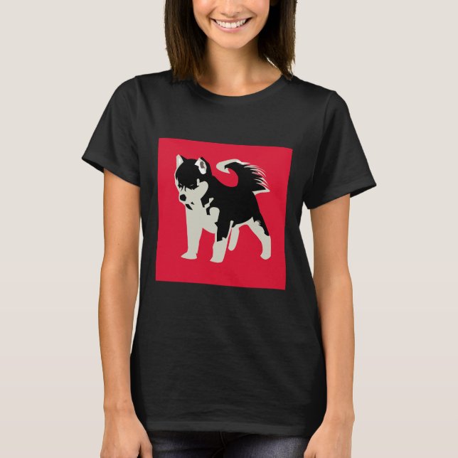 Red Husky T Shirt (Framsida)