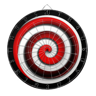 Red Hypnotic Spiral Piltavla