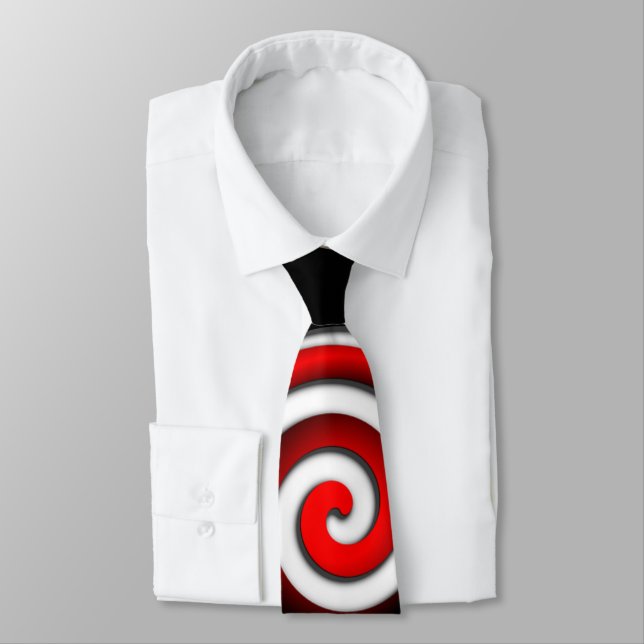 Red Hypnotic Spiral Slips (Bunden)